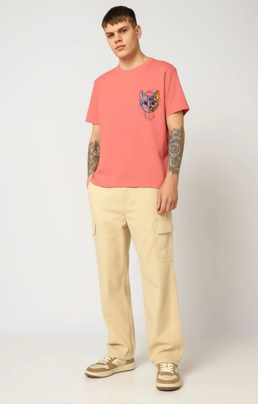 Graphic Print Men Multicolor T-Shirt